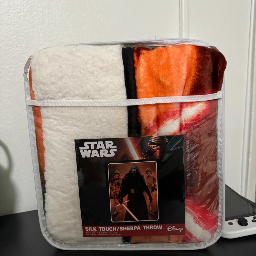 Star Wars Sherpa Throw Blanket